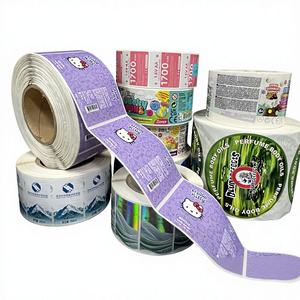 Étiquettes adhésives imperméables en PVC laminé de qualité <span class=keywords><strong>alimentaire</strong></span> avec logo de marque personnalisé <span class=keywords><strong>pour</strong></span> l'emballage de bouteilles de produits alimentaires, de boissons et de cosmétiques - Product Image 5