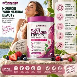 Colágeno en Polvo Multifuncional Tipo I, II y <span class=keywords><strong>III</strong></span> para el Apoyo de las Articulaciones, la Elasticidad de la Piel, el Cabello y las Uñas, Suplemento de Belleza - Product Image 3