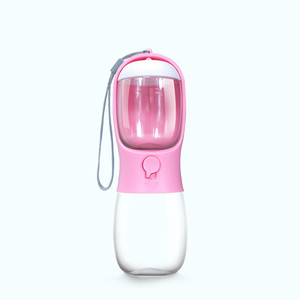 Dispensador Automático <span class=keywords><strong>de</strong></span> <span class=keywords><strong>Agua</strong></span> para Perros <span class=keywords><strong>de</strong></span> Plástico con Contenedor <span class=keywords><strong>de</strong></span> Comida Desmontable, Portátil para Exteriores - Product Image 3