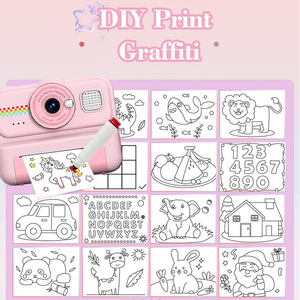 Gift Sale Toy <span class=keywords><strong>Kids</strong></span> Instant Print <span class=keywords><strong>Camera</strong></span> Crianças Câmera Digital Gravador de Vídeo Brinquedos Criança Mini Impressora Térmica - Product Image 3