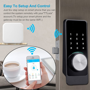 TTLOCK G2 เกตเวย์ไวไฟสำหรับล็อคประตูอัจฉริยะ อะแดปเตอร์บลูทูธไวไฟ รีโมทคอนโทรล แอพ TTLock เกตเวย์ไร้สายที่ใช้งานร่วมกันได้ - Product Image 2