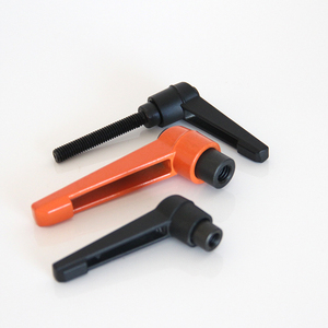 Đen cam kẽm-nhôm hợp kim điều chỉnh khóa xử lý thắt chặt xử lý hình chữ L Kẹp que quay cơ khí xử lý - Product Image 4