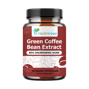 Custom Label Green Coffee Bean Extract Capsules Boosts Metabolism & Promotes Digestive Function <b>Supplement</b> - Product Image 1