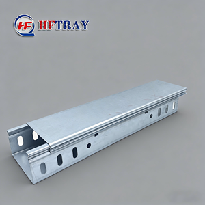 รางเคเบิลทนไฟสำหรับอาคารพาณิชย์และสถานที่สาธารณะ  รางเคเบิลสแตนเลสป้องกันสนิมสำหรับใช้งานกลางแจ้งแบบระบายอากาศ - Product Image 1