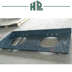 Bán đá Granite màu xanh Countertop đá Granite màu xanh ngọc trai đá Granite Nhà Bếp bàn