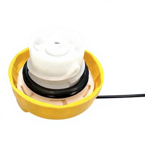 Pour Dodge Jeep Chrysler 52030380AA 52124596AA Bouchon de réservoir de carburant en plastique jaune - Product Image 3
