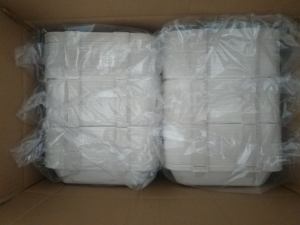 6 pulgadas para llevar bagazo contenedor de alimentos almeja Shell caja de comida desechable compostable <span class=keywords><strong>microondas</strong></span> - Product Image 6