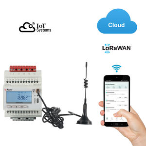 Acrel <span class=keywords><strong>IoT</strong></span> Wireless <span class=keywords><strong>3</strong></span>-Phasen-Energiezähler Lorawan AS923MHz EU868MHz AU915MHz Online-Leistungs messgerät - Product Image 1