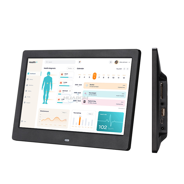 Certified 10.1 Inch Digital Photo Frame with WiFi Video & Picture Playback