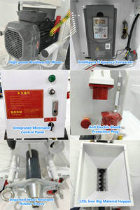 Máquina de construcción eléctrica de alta velocidad M6 125L <span class=keywords><strong>Mortero</strong></span> de pared ignífugo/<span class=keywords><strong>Mortero</strong></span> de hormigón Enyesado Motor <span class=keywords><strong>Mortero</strong></span> Spray - Product Image 6