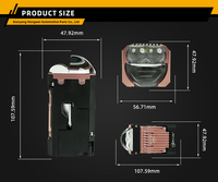 Module LED à émission directe double Night Demon W12 de 1,8 pouce offrant des effets d'éclairage uniformes et exceptionnels