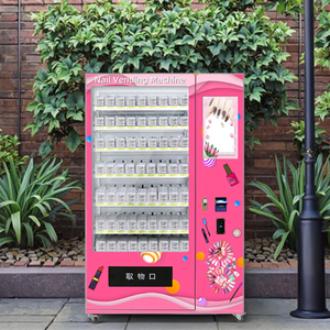 Popular pantalla LED caliente diseño personalizado belleza máquinas expendedoras Nail Art máquina expendedora automática - Product Image 1