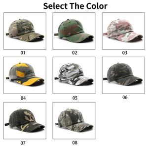 Chapeau de papa ajustable en coton Vintage unisexe en gros casquette de baseball vierge casquettes de sport en détresse teintes - Product Image 3