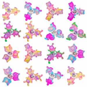 Juguete Antiestrés Personalizado de Silicona, Diseño de Trampa para Ratones, Colores Macaron, Spinner para Dedos, Juguete para Aliviar el Estrés - Product Image 2