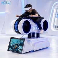 Simulateur de course VR, équipement de jeu de conduite de moto pour centre commercial, FEC et centre de divertissement intérieur