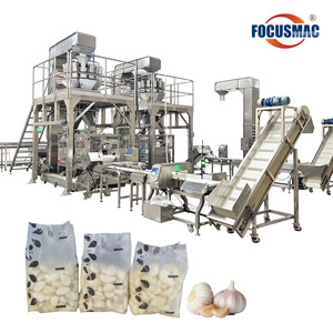 Système d'emballage entièrement automatique Focuspack 1-5 kg pour sachets, légumes, ail, aliments, tabac, remplissage <span class=keywords><strong>de</strong></span> sacs en plastique, remplissage <span class=keywords><strong>de</strong></span> gaz azote - Product Image 1