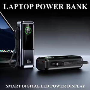 Banco de Energía de 100W con Carga Súper Rápida, 20000mAh, Cargador Súper Rápido de 100W con Cable Integrado para Portátiles, Teléfonos Móviles - Product Image 2