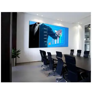 Resolusi Tinggi Dinding Video Led Melengkung Dalam Ruangan P0.9 P1.25 P1.56 Display Led Pitch Piksel Kecil