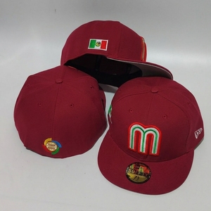 Cappello da Baseball Messicano Bestseller Transfrontaliero Sportivo Hip-hop con Scritta Ricamata Lettera M, Cappello da Uomo - Product Image 3