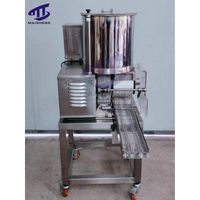 Machine industrielle automatique de formage de galettes de poisson, de bœuf et de hamburgers, capacité 80 kg/h, puissance 0,1 kW, Maisheng