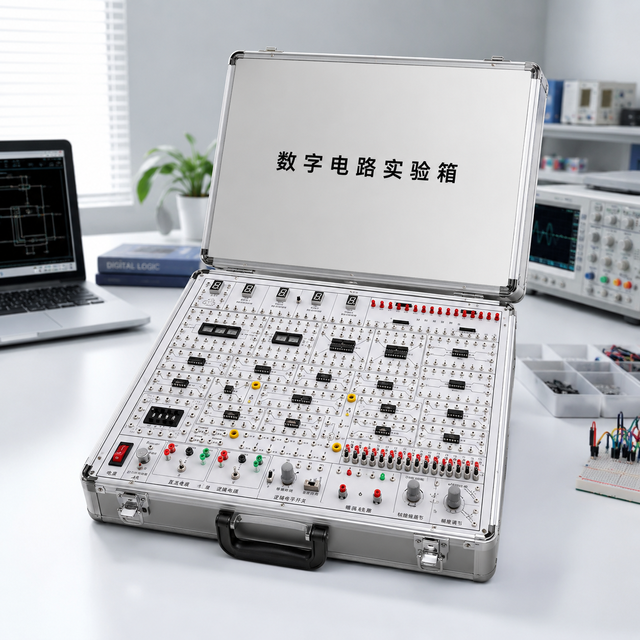 New Metal Digital Analog Trainer Kit for Schools Comprehensive Components Manual Educational Circuit Experiment Equipment