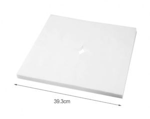 Serviettes jetables imperméables en tissu non tissé pour lit de massage, avec trou carré, pliables, pour usage domestique, avec couvre-trou uni - Product Image 3