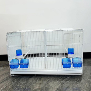 Kws <span class=keywords><strong>Stackable</strong></span> Cho Ăn Chim Lồng Dây Kim Loại Có Thể Gập Lại Chim Lồng 60*32*38Cm Chim Canary Vẹt Nuôi Lồng - Product Image 2