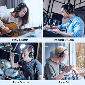 <span class=keywords><strong>Casque</strong></span> <span class=keywords><strong>audio</strong></span> <span class=keywords><strong>filaire</strong></span> OneOdio Pro10, <span class=keywords><strong>casque</strong></span> de studio haute résolution, <span class=keywords><strong>casque</strong></span> de mixage DJ stéréo avec haut-parleurs de 50 mm - Product Image 2