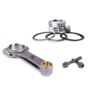 Rally motorsport M271 forged pistons and rods for Mercedes Benz W204 1.8T W203 tuning 82mm CR 9.3