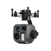 Caméra thermique EO/IR 48MP pour drone avec nacelle stabilisée 3 axes, zoom 11X, suivi IA et capteur quadruple 640x512