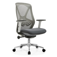 Chaise de bureau ergonomique pour le personnel Chaise de jeu de direction au design moderne avec tissu Chaise d'ordinateur pivotante pour les jeux de bureau
