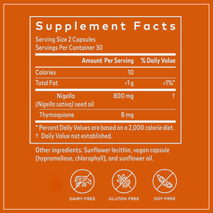 Cápsulas de Aceite de Semilla Negra OEM ODM, Extracto de Timoquione, Mejora la Salud de las Articulaciones - Product Image 2