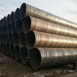 ASTM A36 1000mm Large Diameter Straight Seamless Spiral Steel Pipe Tube