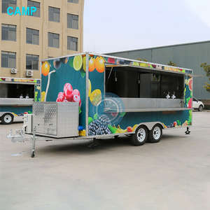 Camión móvil de comida rápida, aperitivos, pizza, batidos, barbacoa, café, helado, coches helados, venta a precio barato - Product Image 1