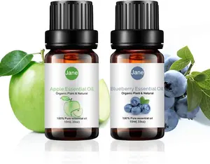 Apple, Blueberry Essential Oil 100% Pure Aromatherapy Men Massage essential oil for Health Care Relieve Stress Penis enhancement