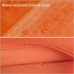 Waterproof Pencil <b>Storage</b> Bag Nylon Mesh Zipper Pouch A6 Travel Organizer Plastic <b>File</b> Folder School Office - Product Image 3