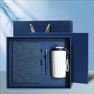 Set <span class=keywords><strong>de</strong></span> Regalo <span class=keywords><strong>de</strong></span> Cuaderno Personalizado, Bloc <span class=keywords><strong>de</strong></span> Notas <span class=keywords><strong>de</strong></span> Oficina con Alto Valor Cromático, Logotipo Imprimible, Empresa, Día del Padre, Reunión Anual - Product Image 2