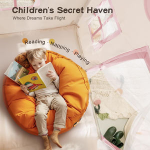 Offre Spéciale <span class=keywords><strong>rose</strong></span> gris grand espace enfants jeu maison <span class=keywords><strong>tente</strong></span> enfants Playhouse pour cadeaux <span class=keywords><strong>tipi</strong></span> jouet tentes jouet tentes pour filles - Product Image 2