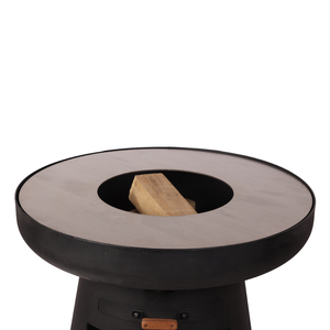 Venta Directa de Fábrica, Brasero Multifuncional para Exterior, Plancha de <span class=keywords><strong>Leña</strong></span>, <span class=keywords><strong>Parrillas</strong></span> de Acero al Carbono Negro con Palo para <span class=keywords><strong>Leña</strong></span> - Product Image 2