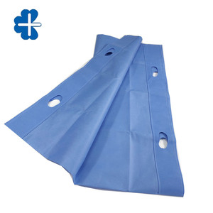 80x190cm non tessuto monouso lifting cuscinetto di trasferimento del paziente con manici - Product Image 3