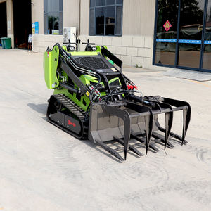 Mini-chargeuse compacte 560 sur chenilles, moteur diesel, commande PLC, pompe, boîte de vitesses, multiples accessoires - Product Image 3