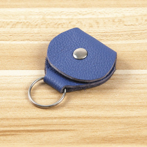 Bolsa simple para guardar púas de guitarra, bolsa para guardar púas, monedas y cambio, llavero con púa de guitarra - Product Image 4
