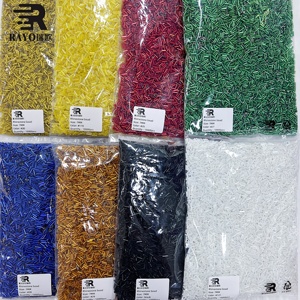 Bolsa a granel de 7MM, cornetas con agujeros redondos, semillas de cristal coloridas, cuentas de tubo de diamantes de imitación para bordado, joyería artesanal DIY opaca - Product Image 3