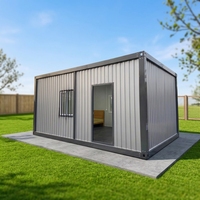 Maisons conteneurs préfabriquées à assemblage rapide, panneaux muraux personnalisés, structure en acier double couche pour hôtel, boutique, luxe