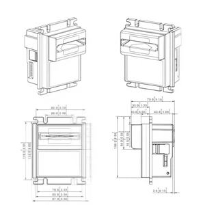 Kit de actualización de validador de billetes de dólar Coffee Inns con detección UV de plástico 0C-60C, repuesto para JCM DBV10 20 30 ZBA - Product Image 1