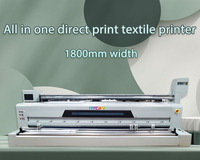 Machine d'impression textile à jet d'encre Hycan 1,8 m - Imprimante automatique rouleau à rouleau pour drapeaux avec technologie 4-passes haute vitesse