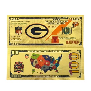 Uang Kertas Sepak Bola Amerika 2026 Model Baru 16 Lembar Berlapis Emas 24K untuk Hadiah - Product Image 6