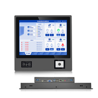 Panel PC Industrial de 15.6 Pulgadas con Android 13, IP65, Lector NFC RFID, Escáner QR 2D, 4G WiFi, Pantalla Táctil sin Ventilador, Montaje en Pared VESA, SDK, CE, FCC
