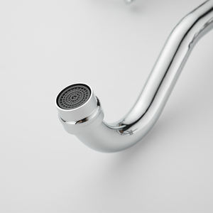 Robinet de lavabo à 3 trous Robinet mitigeur mural à 3 voies, pulvérisateur de flux, robinets chauds et froids Robinet d'évier de salle de bain - Product Image 3