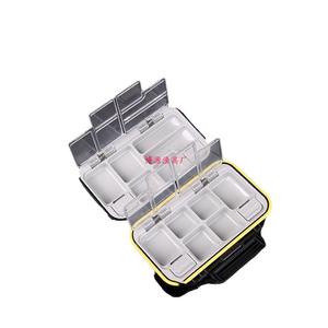 Caja de aparejos de pesca, caja de almacenamiento de señuelos impermeable con múltiples compartimentos para pesca en roca en el océano, uso Universal - Product Image 1